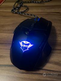 Mouse Gxt da gaming con led