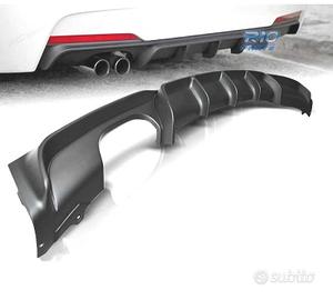 DIFFUSORE BMW F30 F31 LOOK M PERFORMANCE NERO OPAC