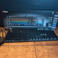 Tastiera pc gaming meccanica trust ASTA