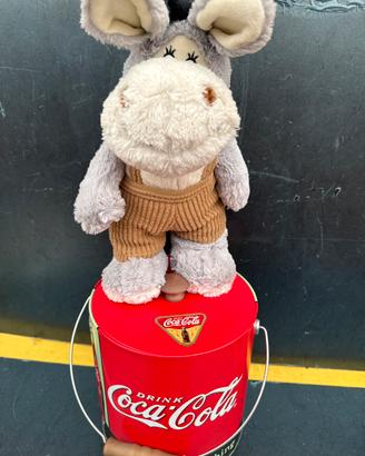 Peluche e secchiello Coca Cola