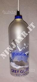 Lampadario da Bottiglia Magnum Vodka Grey Goose