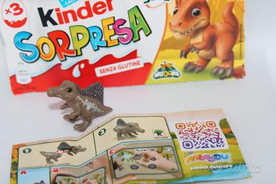 Sorpresine Kinder Italia Dinosauri Natoons 2025