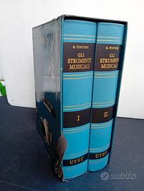 Gli strumenti musicali, G. Tintori 2 volumi UTET