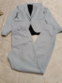 Tailleur completo grigio donna H&M taglia S