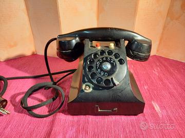 Telefono nero a disco anni 50 FATME - ERICSSON