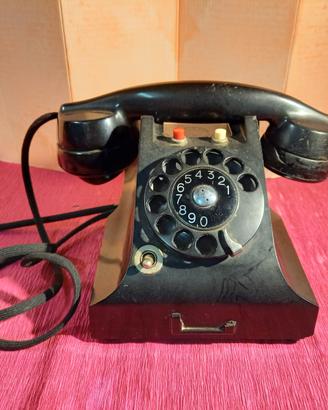 Telefono nero a disco anni 50 FATME - ERICSSON