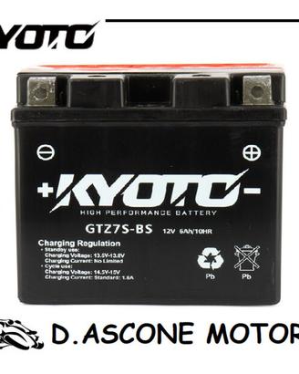 Batteria GTZ7-S AGM con pacco acido