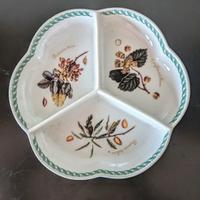 Piatto suddiviso in tre parti Tognana Botaniche 
