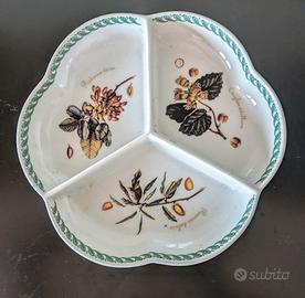 Piatto suddiviso in tre parti Tognana Botaniche 