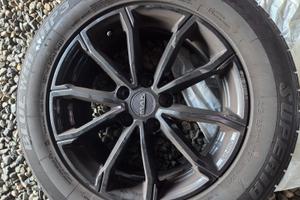 MAK Cerchi neri+gomme 215/65R17 103V XL invernali