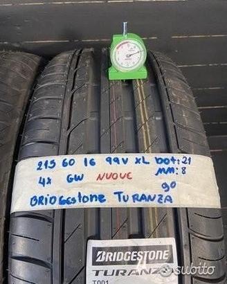 Bridgestone turanza 215 60 16