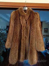 Pelliccia vera di marmotta Canali tg.44