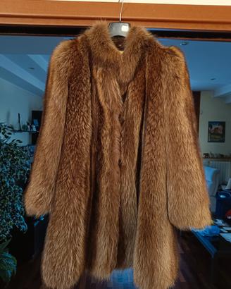 Pelliccia vera di marmotta Canali tg.44