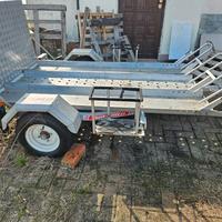 carrello trasporto moto 3 posti