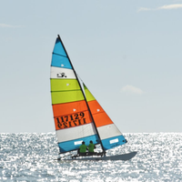 Lezione su catamarano hobie cat