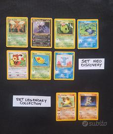 Carte Pokemon, Set Neo Discovery + Legendary