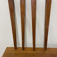 GAMBE TAVOLO LEGNO ANNI 60 VINTAGE BS BG MONZA