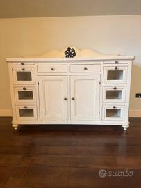 Credenza artigianale castagno massello mt 1,52