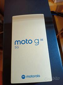 motorola g35 5g  nuovo sigillato colore black