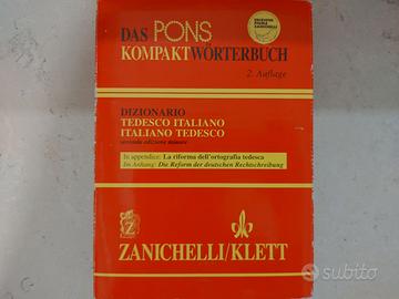 Dizionario Tedesco Italiano Zanichelli