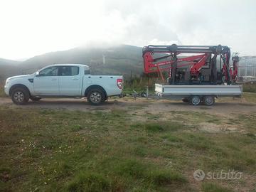 piattaforma aerea PLATFORMBASKET SPIDER 18.90 PRO