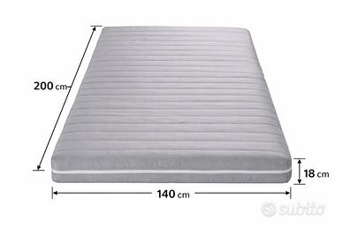 materasso IKEA Sultan Fagerås 140x200 h18 cm