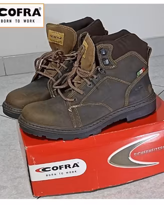 Nuovo Scarponcino Antinfortunistico Cofra S3 n.44