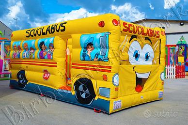 Gioco Gonfiabile x Bambini Scuolabus x Asili Nido