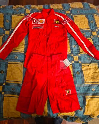 Completo ragazzo Fila Ferrari Formula 1 