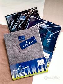 Maglie intime Navigare uomo, 3 pezzi, taglia S