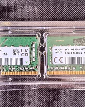 SK HYNIX RAM SO-DIMM DDR4 16 GB (2 x 8)