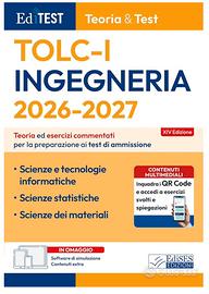 Ingegneria TOLC-I teoria & test 2026