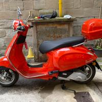 Vespa primavera abs 2024 - 800km arancio bauletto