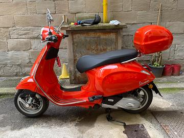 Vespa primavera abs 2024 - 800km arancio impulsivo