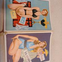 calendarietto barbiere "la moda" 1960