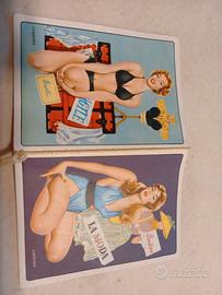 calendarietto barbiere "la moda" 1960