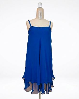 Abito sartoriale donna blu 
