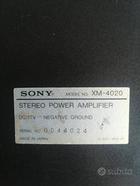 Amplificatore Sony 