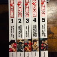 MANGA ROCKY JOE SEQUENZA 1-5