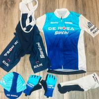 Completo ciclismo de rosa santini nuovo