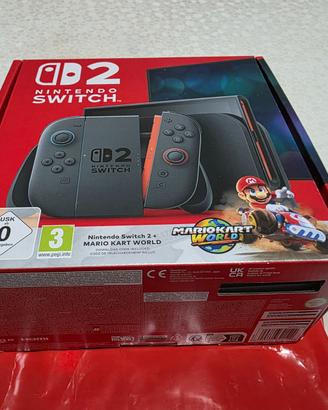 Nintendo Switch 2 Mario Kart World nuovo sigillato