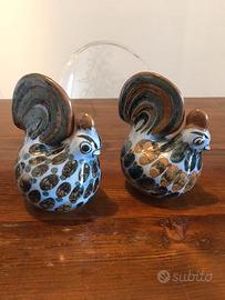 Statue Pavoni Messico Originali Anni 50