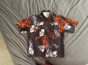 Camicia  teschi e fiamme jaded london