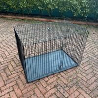Kennel per cane 120x90x90 con base a ruote