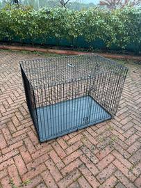 Kennel per cane 120x90x90 con base a ruote