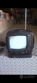 Mini televisore portatile SWJ con radio AM/FM