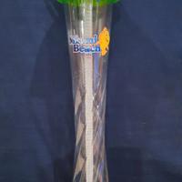 Bicchiere maxi con cannuccia, per granite e bibite