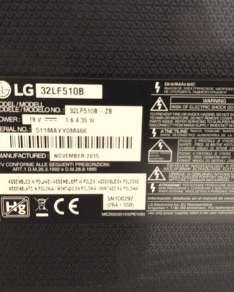 TV led 32 LG