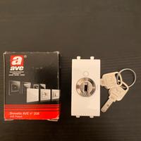 Interruttori AVE Domus 441071mc chiave on/off