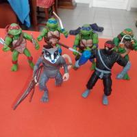 set tartarughe ninja 